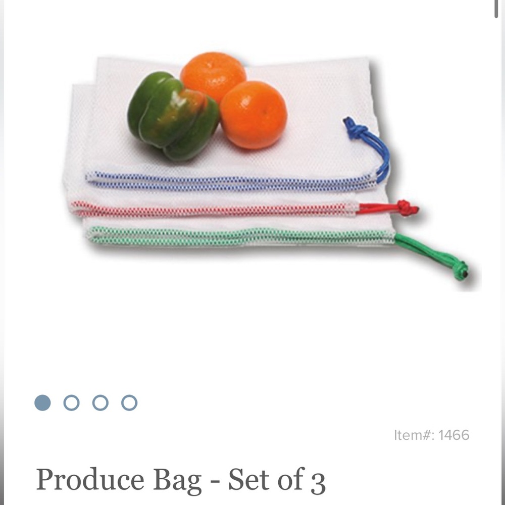 Set of 3 Norwex produce bags.